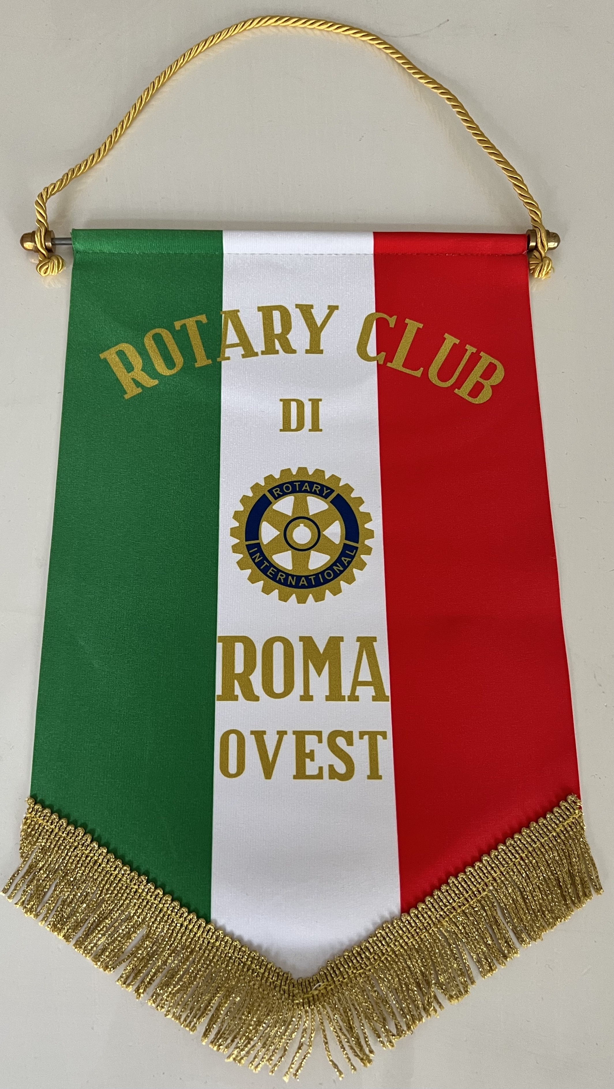 Gagliardetto Rotary Club Roma Ovest